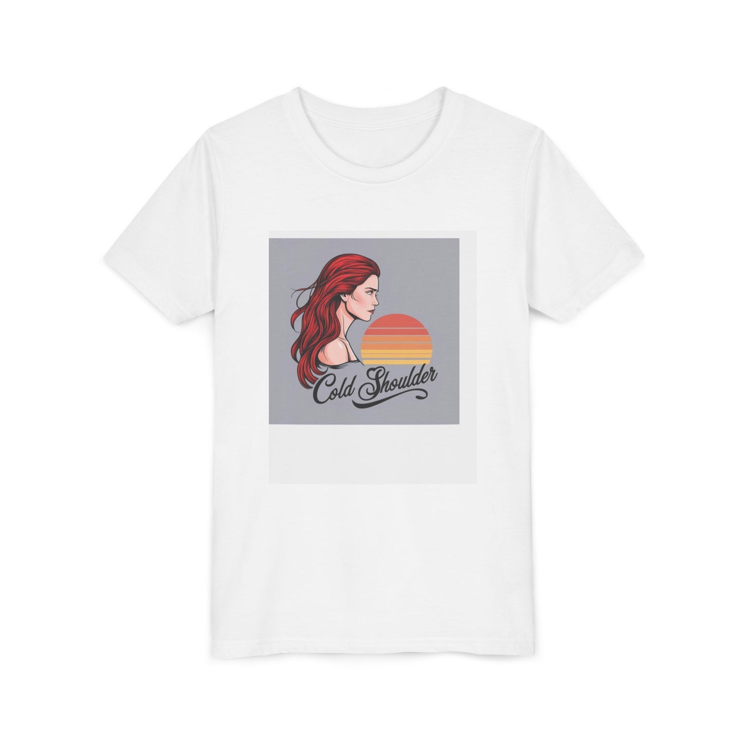 Cold Shoulder Youth Tee