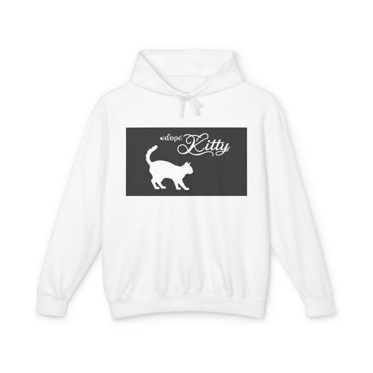 Lightweight Hooded Sweatshirt - Creative Design by Dope Kitty Clothing Company
