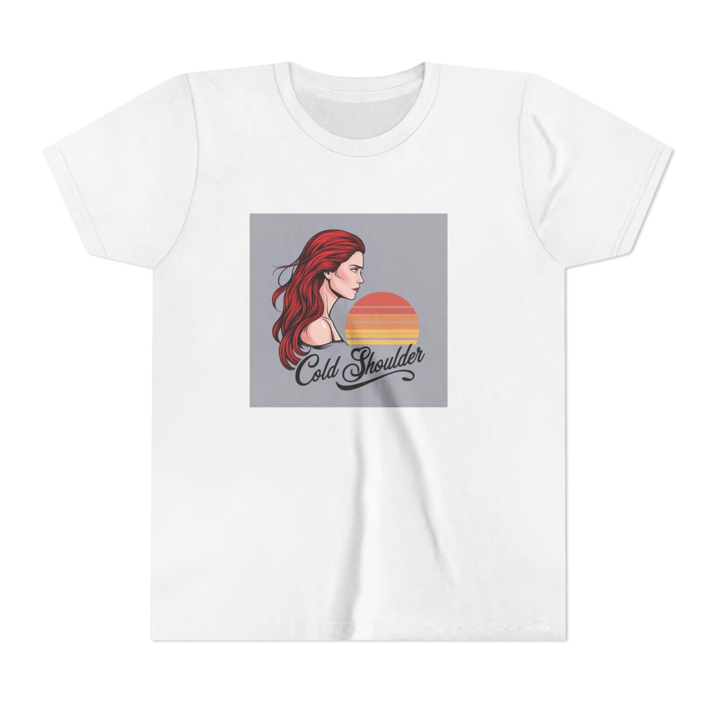 Cold Shoulder Youth Tee