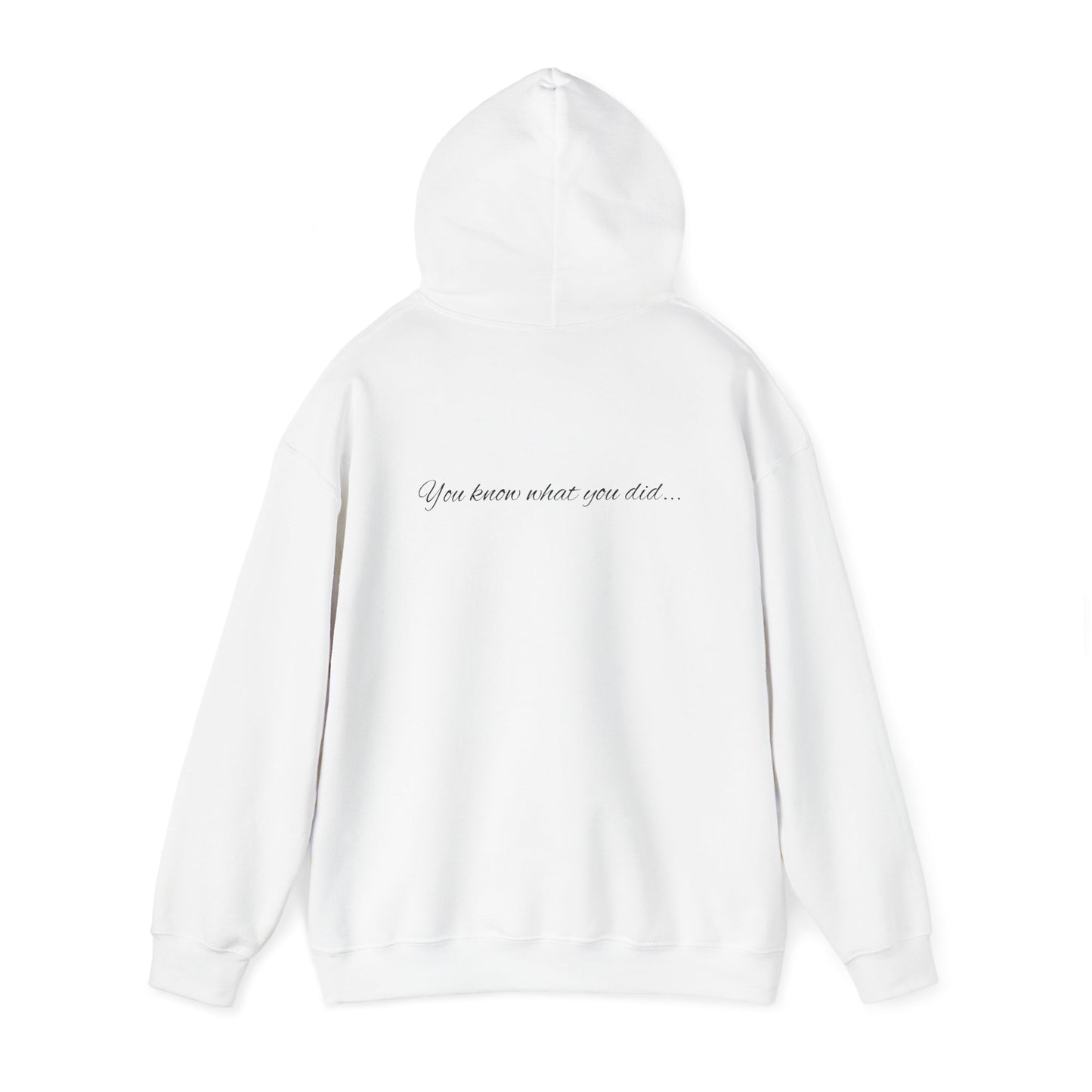 Retro Sunset Graphic Hoodie with Quote - Unisex Heavy Blend Sweatshirt