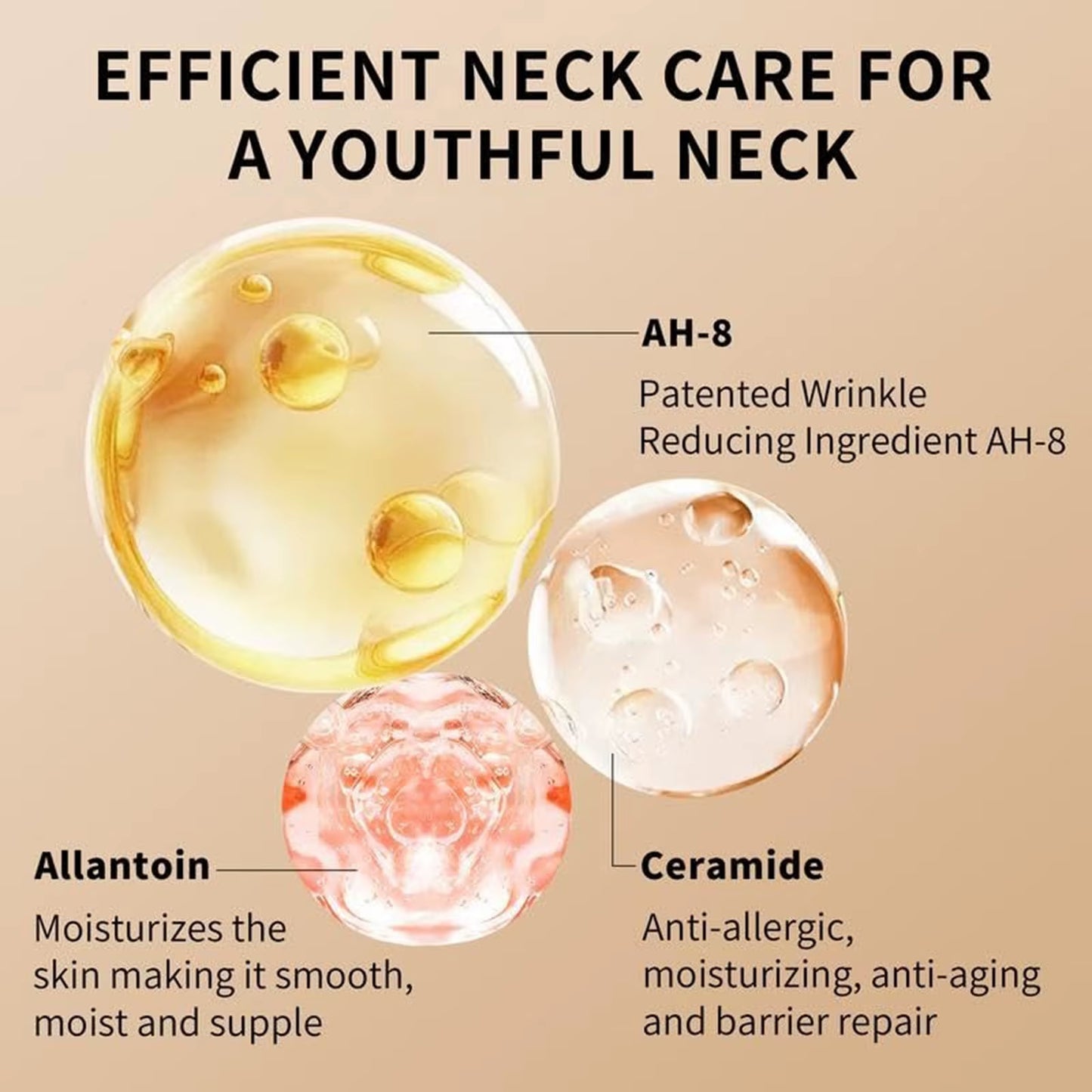 Necklift Pro™ – Firming & Line-Reducing Neck Roller Cream (120G)